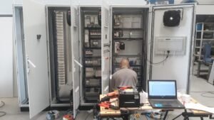 Painel elétrico industrial