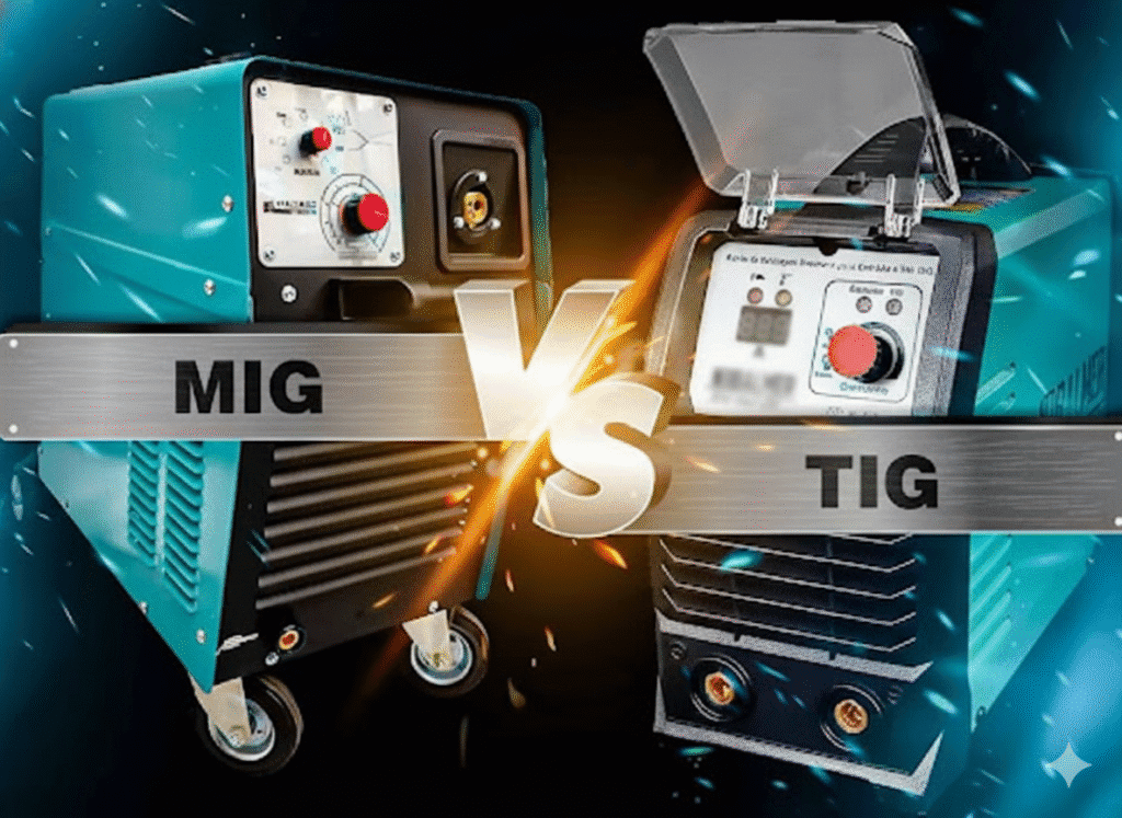 Escolha entre soldagem TIG ou MIG para o seu projeto