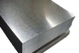 Corte e dobra em chapa galvanizada